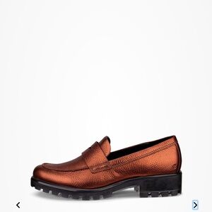 Lies metallic bronze/Brown Loafers